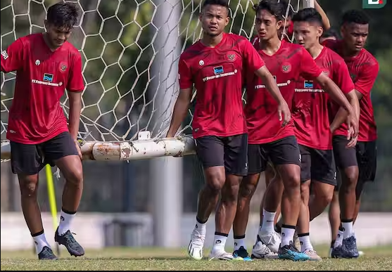 Indonesia U-24 Vs Kirgistan di Asian 