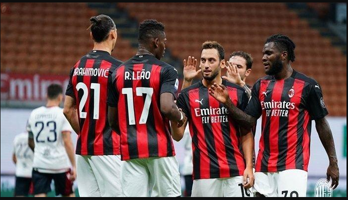 AC Milan Vs Bologna