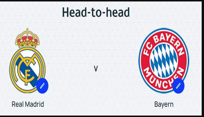  Bayern Munchen Vs Real Madrid
